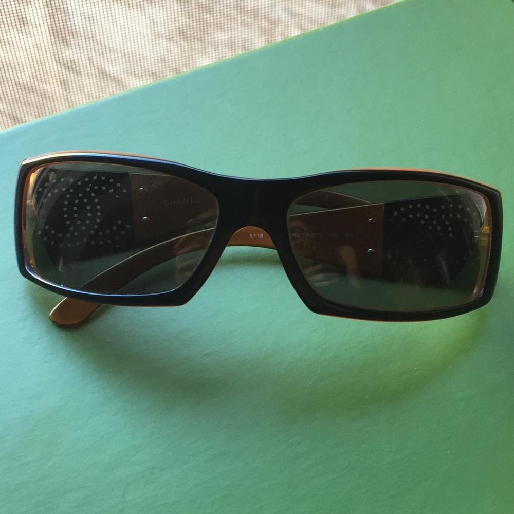 Chanel sunglasses vintage y2k authentic